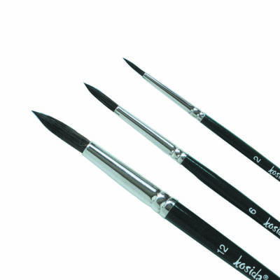 Kosida 145 Seri Pony Tüyü Okul Fırçası No:1