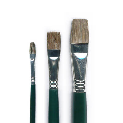 210 Seri Uzun Saplı Düz Fırça