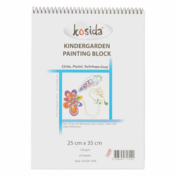 Ponart - Kosida Kindergarden Resim Defteri 25x35cm 25 Yaprak