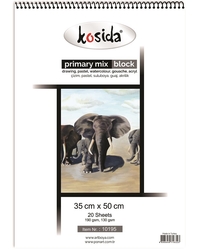 Ponart - Kosida Primary Mix Block 35x50cm 20 Yaprak