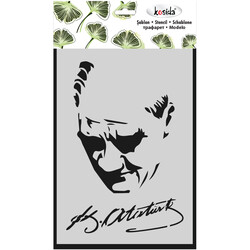 Kosida - Stencil 20x30cm Atatürk