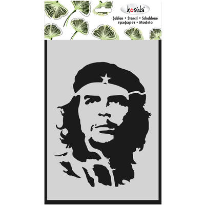 Stencil 20x30cm Che Guevara