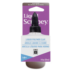 Sculpey - Likit Sculpey Metalik Kahverengi 30ml (1)