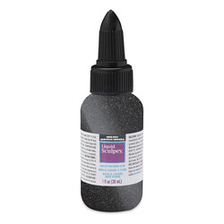 Sculpey - Likit Sculpey Transparent Metalik Kömür 30ml