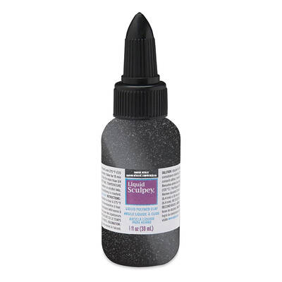 Likit Sculpey Transparent Metalik Kömür 30ml