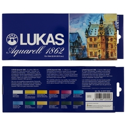 Lukas - 1862 Aquarell Set 12x10ml