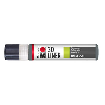 3D Liner Kumaş Boyası 25ml Grey