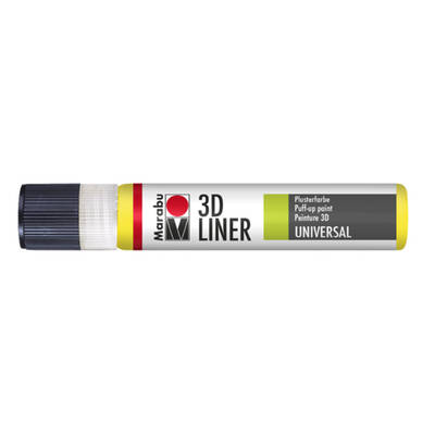 3D Liner Kumaş Boyası 25ml Lemon