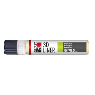 3D Liner Kumaş Boyası 25ml Pastel Yellow