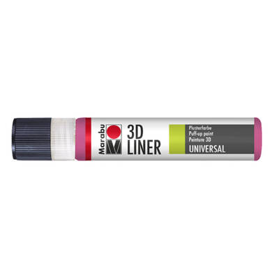 3D Liner Kumaş Boyası 25ml Rose Pink