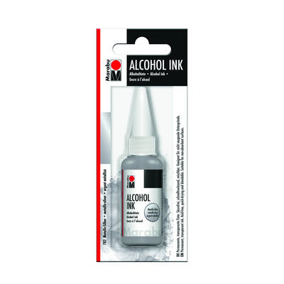 Alcohol Ink 20ml Metallic-Silver