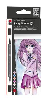 Aqua Pen Graphix Make Manga 6 Renk