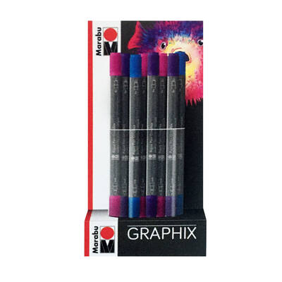 Aqua Pen Graphix Set 24 adet