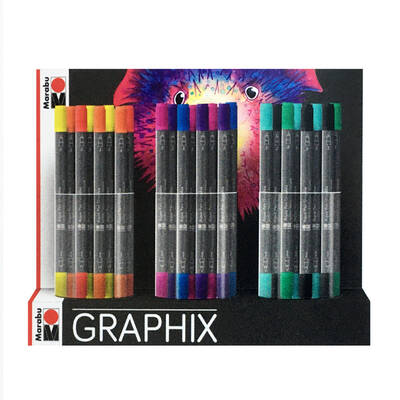 Aqua Pen Graphix Set 72 adet