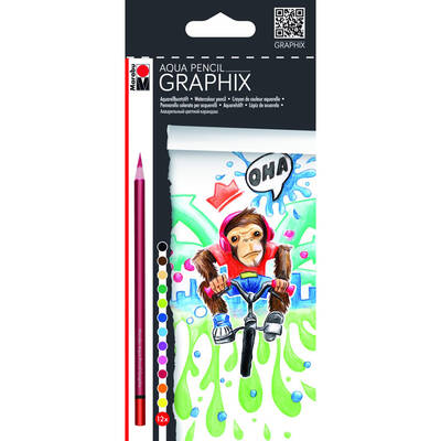 Aqua Pencil Graphix 12 Renk
