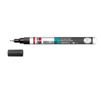 Brillant Marker 0,8mm Black