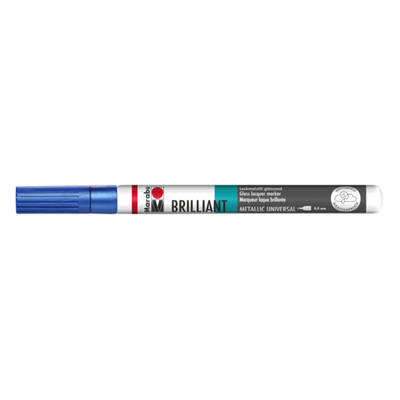 Brillant Marker 0,8mm Metallic Blue