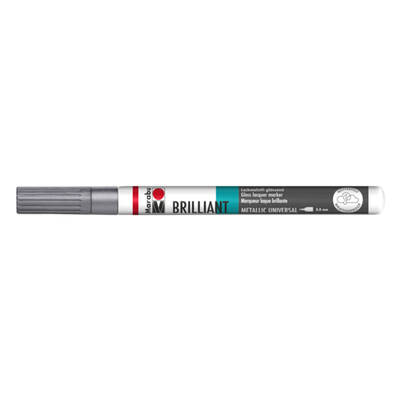 Brillant Marker 0,8mm Silver