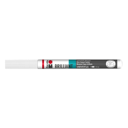 Marabu - Brillant Marker 0,8mm White