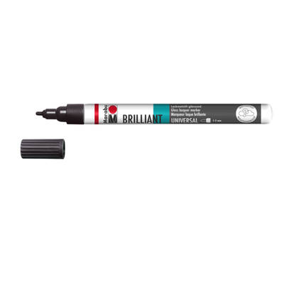 Brillant Marker 1-2mm Black