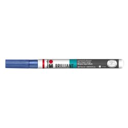 Marabu - Brillant Marker 1-2mm Metallic Blue