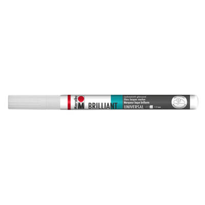 Brillant Marker 1-2mm White