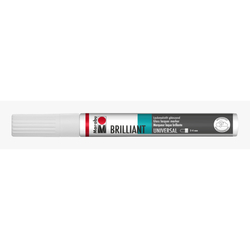 Marabu - Brillant Marker 2-4mm White