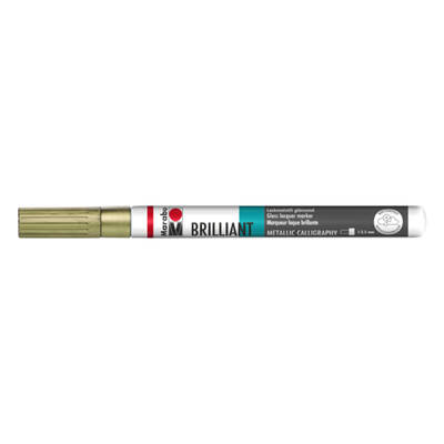 Brillant Marker Calligraphy 1-2,5mm Gold