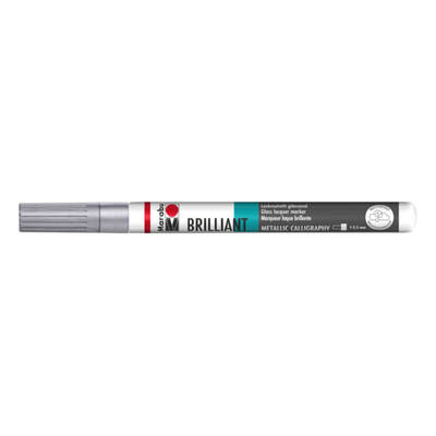 Brillant Marker Calligraphy 1-2,5mm Silver