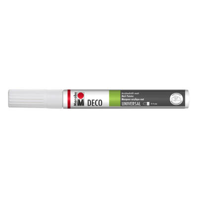 Deco Painter Marker 3-4 mm White
