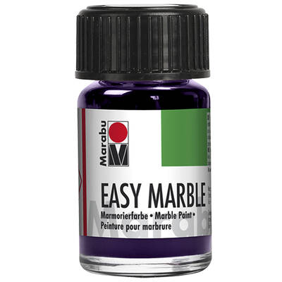 Easy Marble Ebru Boyası 15ml Aubergine