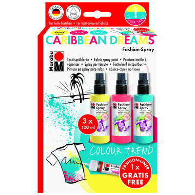 Fashion Spray Set 3 Renk Caribbean Dreams