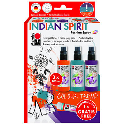 Fashion Spray Set 3 Renk Indian Spirit