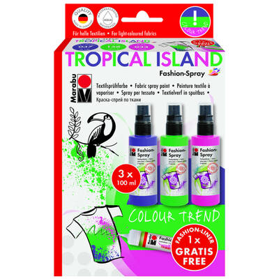 Fashion Spray Set 3 Renk Tropical Island