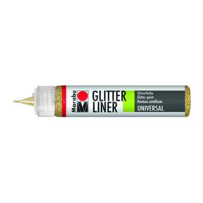 Glitter Liner 25ml Blisterli Gold
