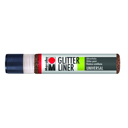 Marabu - Glitter Liner 25ml Espresso