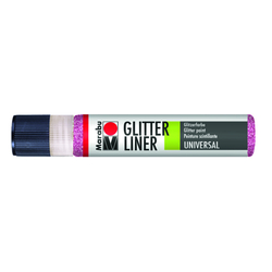 Marabu - Glitter Liner 25ml Pink