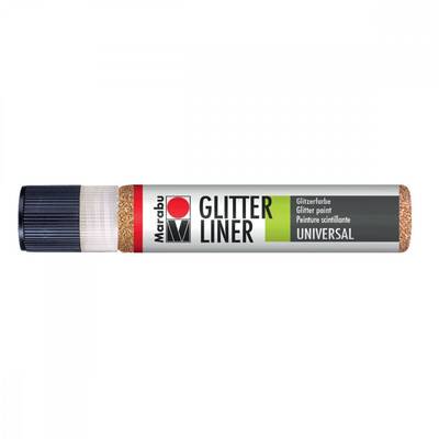 Glitter Liner 25ml Red Gold