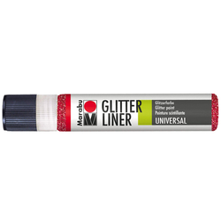 Marabu - Glitter Liner 25ml Ruby