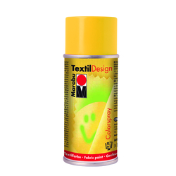 Marabu - Textil Design Spray 150ml Medium Yellow
