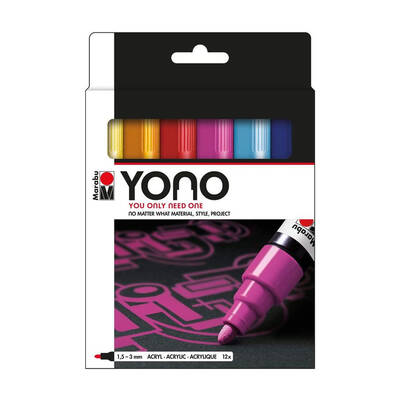 YONO Marker Set 12x1.5-3mm