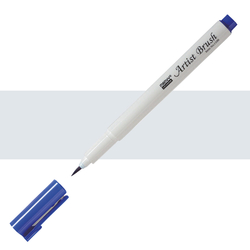 Marvy - Brush Pen Fırça Kalem - SILVER GREY