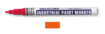 Industrial Paint Markör Fine - ORANGE