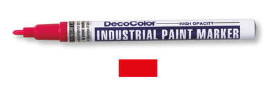 Industrial Paint Markör Fine - RED