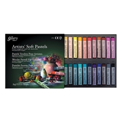 Mungyo - 24lü Tam Boy Soft Pastel Karton Kutu