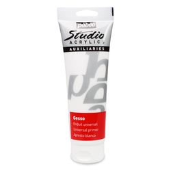 Pebeo - Akrilik Gesso Studio Beyaz Astar Boya - 250ml