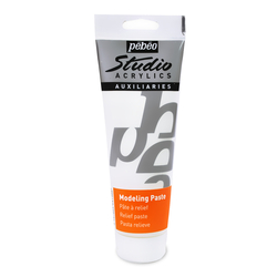 Pebeo - Studio Acrylics Medium Modeling Paste - Rölyef Macunu - 250ml Tüp