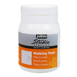 Pebeo - Studio Acrylics Medium Modeling Paste - Rölyef Macunu - 500ml