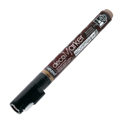 Pebeo - Deco Akrilik Marker - 0,7mm Burnt Sienna