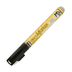 Pebeo - Deco Akrilik Marker - 0,7mm Prec Gold